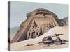 Temple of Abu Simbel, 1842-1845-E Weidenbach-Stretched Canvas