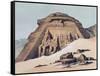 Temple of Abu Simbel, 1842-1845-E Weidenbach-Framed Stretched Canvas