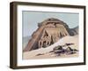 Temple of Abu Simbel, 1842-1845-E Weidenbach-Framed Giclee Print