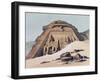 Temple of Abu Simbel, 1842-1845-E Weidenbach-Framed Giclee Print