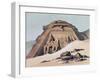 Temple of Abu Simbel, 1842-1845-E Weidenbach-Framed Giclee Print