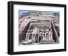 Temple of Abu Simbel, Egypt, 20th Century-null-Framed Giclee Print