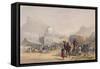 Temple of Ahmed Shauh, King of Afghanistan: Scenery, Inhabitants and Costumes of Afghanistan-James Rattray-Framed Stretched Canvas