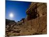 Temple of Alexander the Great, near El Bawati, Bahariya Museum, Valley of the Golden Mummies, Egypt-Kenneth Garrett-Mounted Photographic Print