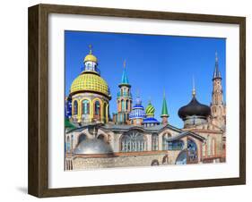 Temple of All Religions', Modern Architecture, Kazan, Tatarstan, Russia-Ivan Vdovin-Framed Photographic Print