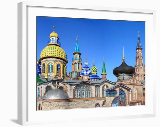 Temple of All Religions', Modern Architecture, Kazan, Tatarstan, Russia-Ivan Vdovin-Framed Photographic Print