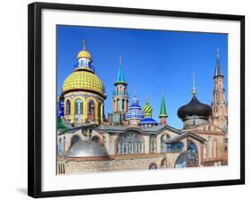 Temple of All Religions', Modern Architecture, Kazan, Tatarstan, Russia-Ivan Vdovin-Framed Photographic Print