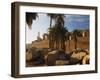 Temple of Amun at Karnak, Thebes, UNESCO World Heritage Site, Egypt, North Africa, Africa-Schlenker Jochen-Framed Photographic Print