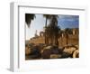 Temple of Amun at Karnak, Thebes, UNESCO World Heritage Site, Egypt, North Africa, Africa-Schlenker Jochen-Framed Photographic Print