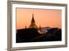 Temple of Ananda Dated from 11th and 12th Century, Bagan (Pagan), Myanmar (Burma), Asia-Nathalie Cuvelier-Framed Photographic Print