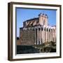 Temple of Antoninus and Faustina, 2nd Century-CM Dixon-Framed Photographic Print