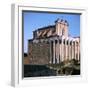 Temple of Antoninus and Faustina, 2nd Century-CM Dixon-Framed Photographic Print