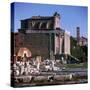 Temple of Antoninus and Faustina-CM Dixon-Stretched Canvas