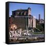 Temple of Antoninus and Faustina-CM Dixon-Framed Stretched Canvas