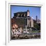 Temple of Antoninus and Faustina-CM Dixon-Framed Photographic Print