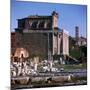Temple of Antoninus and Faustina-CM Dixon-Mounted Photographic Print