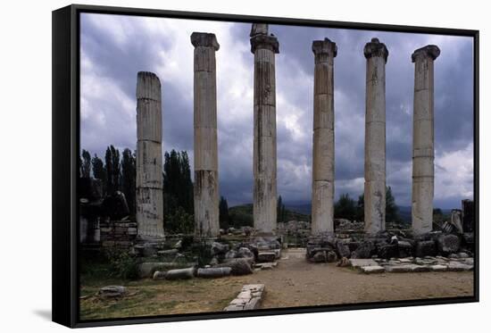 Temple of Aphrodite, 1st Century A.C.-null-Framed Stretched Canvas