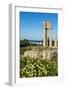 Temple of Apollo at the Acropolis, Rhodes, Dodecanese, Greek Islands, Greece, Europe-Michael Runkel-Framed Photographic Print