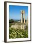 Temple of Apollo at the Acropolis, Rhodes, Dodecanese, Greek Islands, Greece, Europe-Michael Runkel-Framed Photographic Print