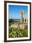 Temple of Apollo at the Acropolis, Rhodes, Dodecanese, Greek Islands, Greece, Europe-Michael Runkel-Framed Photographic Print