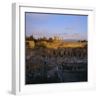 Temple of Apollo, Corinth, Greece, Europe-Tony Gervis-Framed Photographic Print