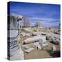 Temple of Apollo, Corinth (Korinthos), Greece, Europe-Tony Gervis-Stretched Canvas