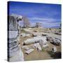 Temple of Apollo, Corinth (Korinthos), Greece, Europe-Tony Gervis-Stretched Canvas