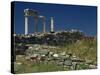 Temple of Apollo, Delos, UNESCO World Heritage Site, Greek Islands, Greece, Europe-Woolfitt Adam-Stretched Canvas