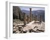 Temple of Apollo, Delphi, Unesco World Heritage Site, Greece-Ken Gillham-Framed Photographic Print