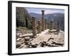 Temple of Apollo, Delphi, Unesco World Heritage Site, Greece-Ken Gillham-Framed Photographic Print