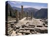 Temple of Apollo, Delphi, Unesco World Heritage Site, Greece-Ken Gillham-Stretched Canvas