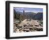 Temple of Apollo, Delphi, Unesco World Heritage Site, Greece-Ken Gillham-Framed Photographic Print