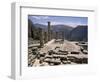 Temple of Apollo, Delphi, Unesco World Heritage Site, Greece-Ken Gillham-Framed Photographic Print