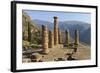 Temple of Apollo, Delphi, UNESCO World Heritage Site, Peloponnese, Greece, Europe-Eleanor Scriven-Framed Photographic Print