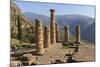 Temple of Apollo, Delphi, UNESCO World Heritage Site, Peloponnese, Greece, Europe-Eleanor Scriven-Mounted Photographic Print
