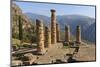 Temple of Apollo, Delphi, UNESCO World Heritage Site, Peloponnese, Greece, Europe-Eleanor Scriven-Mounted Photographic Print