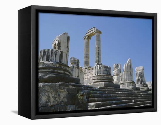 Temple of Apollo, Didyma, Anatolia, Turkey, Asia Minor, Asia-Michael Short-Framed Stretched Canvas