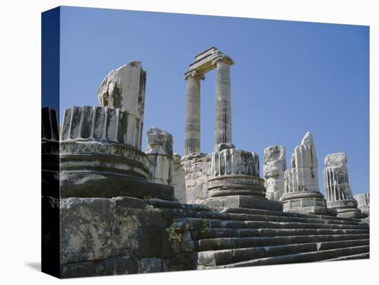 Temple of Apollo, Didyma, Anatolia, Turkey, Asia Minor, Asia-Michael Short-Stretched Canvas