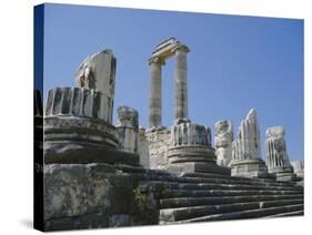 Temple of Apollo, Didyma, Anatolia, Turkey, Asia Minor, Asia-Michael Short-Stretched Canvas