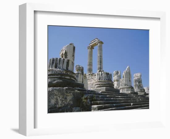 Temple of Apollo, Didyma, Anatolia, Turkey, Asia Minor, Asia-Michael Short-Framed Photographic Print