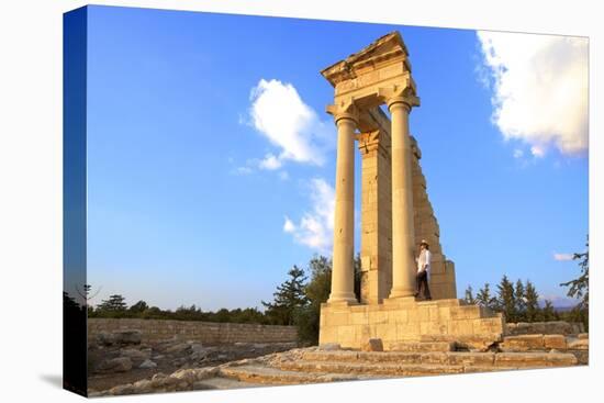 Temple of Apollo, Kourion, UNESCO World Heritage Site, Cyprus, Eastern Mediterranean, Europe-Neil Farrin-Stretched Canvas