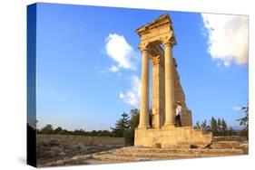 Temple of Apollo, Kourion, UNESCO World Heritage Site, Cyprus, Eastern Mediterranean, Europe-Neil Farrin-Stretched Canvas