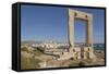 Temple of Apollo on Naxos Island in Greece-Jon Hicks-Framed Stretched Canvas