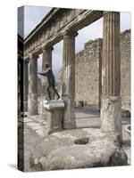 Temple of Apollo, Pompeii, UNESCO World Heritage Site, Campania, Italy, Europe-Olivieri Oliviero-Stretched Canvas