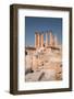 Temple of Artemis inside the archaeological site of Jerash, Jordan, Middle East-Francesco Fanti-Framed Photographic Print