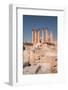 Temple of Artemis inside the archaeological site of Jerash, Jordan, Middle East-Francesco Fanti-Framed Photographic Print