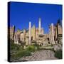 Temple of Artemis, Jerash, Jordan, Middle East-Christopher Rennie-Stretched Canvas