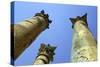 Temple of Artemis, Jerash, Jordan-Vivienne Sharp-Stretched Canvas