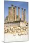 Temple of Artemis, Jerash, Jordan-Vivienne Sharp-Mounted Photographic Print