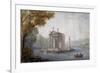 Temple of Asclepius in Pond at Villa Borghese in Rome-null-Framed Giclee Print